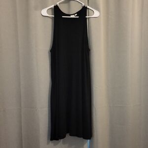 GAP Black Halter Sheath Mini Dress